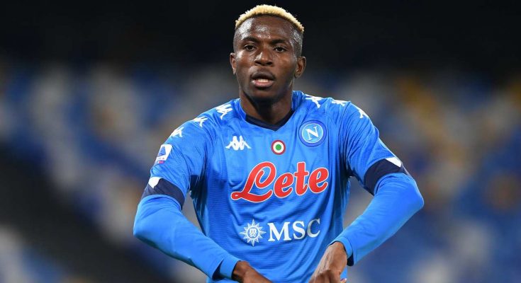 Calciomercato Napoli. Sirene inglesi per Victor Osimhen