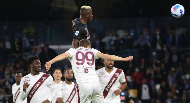 Napoli- Torino: la zuccata di Osimhen vale i tre punti e il sorpasso sul Milan