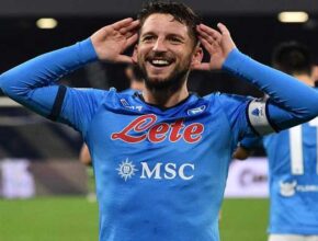 Napoli- Salernitana: 4 a 1 e azzurri momentaneamente secondi