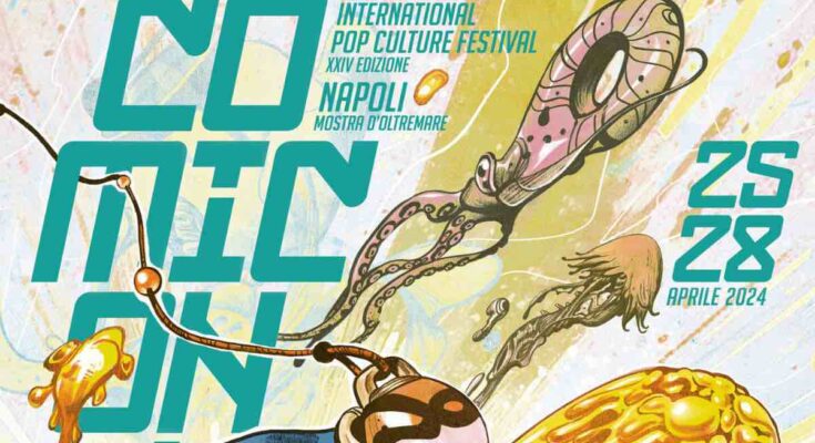 Locandina del Comicon Napoli 2024